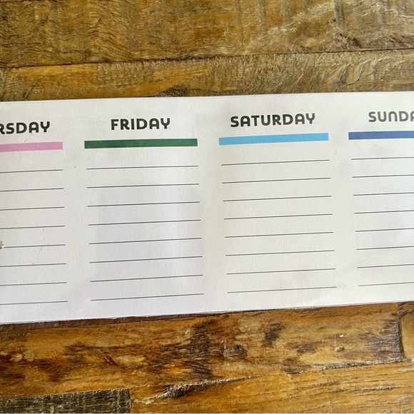 Ban.do Week to Week Desk Notepad - Picture 5 of 7